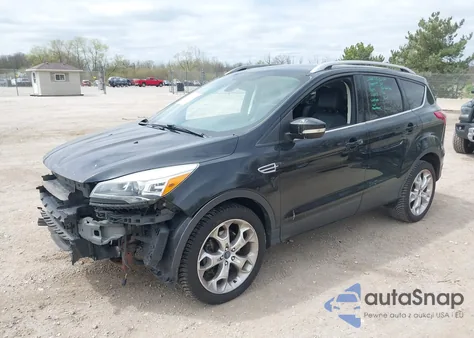 2013 Ford Escape Titanium из США, поврежденный, VIN 1FMCU0J99DUD76205